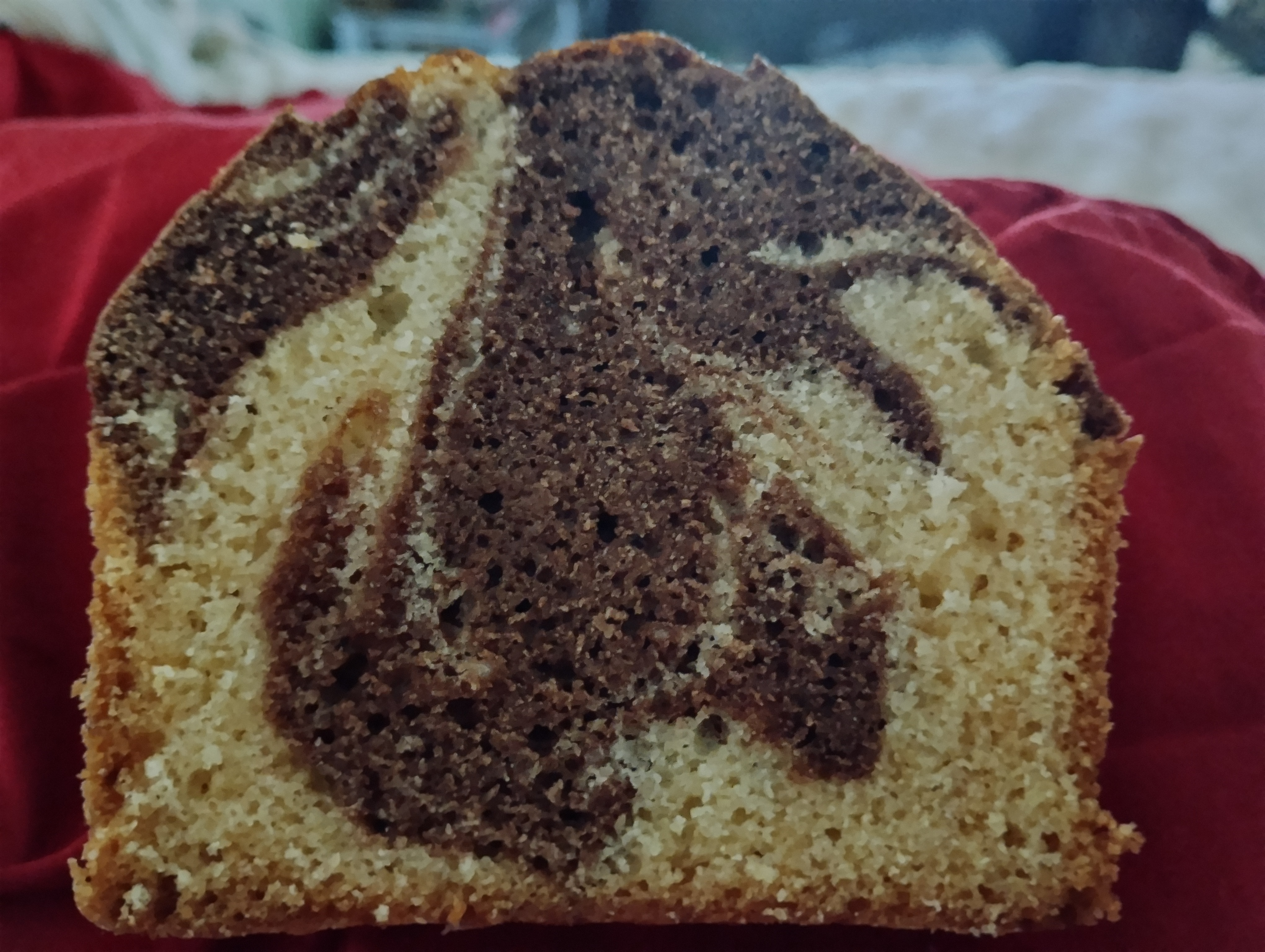 Hrnčeková mramorová bábovka